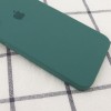 Чехол Silicone Case Square Full Camera Protective (AA) для Apple iPhone 7 / 8 / SE (2020) (4.7'') Зелений (9666)