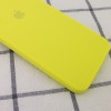 Чехол Silicone Case Square Full Camera Protective (AA) для Apple iPhone 7 / 8 / SE (2020) (4.7'') Жовтий (9672)