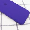 Чехол Silicone Case Square Full Camera Protective (AA) для Apple iPhone 7 / 8 / SE (2020) (4.7'') Фіолетовий (9675)