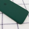 Чехол Silicone Case Square Full Camera Protective (AA) для Apple iPhone 7 / 8 / SE (2020) (4.7'') Зелёный (9665)