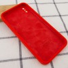 Чехол Silicone Case Square Full Camera Protective (AA) для Apple iPhone XS (5.8'') Красный (9705)
