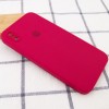 Чехол Silicone Case Square Full Camera Protective (AA) для Apple iPhone XS (5.8'') Червоний (9706)