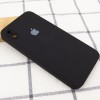 Чехол Silicone Case Square Full Camera Protective (AA) для Apple iPhone XS (5.8'') Чорний (17206)