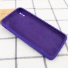 Чехол Silicone Case Square Full Camera Protective (AA) для Apple iPhone XS (5.8'') Фиолетовый (9718)
