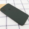 Чехол Silicone Case Square Full Camera Protective (AA) для Apple iPhone XS (5.8'') Зелений (9704)