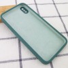 Чехол Silicone Case Square Full Camera Protective (AA) для Apple iPhone XS Max (6.5'') Зелений (9756)