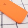Чехол Silicone Case Square Full Camera Protective (AA) для Apple iPhone XR (6.1'') Помаранчевий (9729)