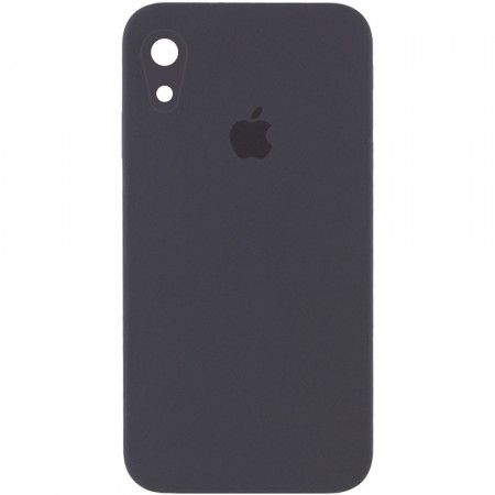 Чехол Silicone Case Square Full Camera Protective (AA) для Apple iPhone XR (6.1'') Серый (9731)