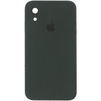 Чехол Silicone Case Square Full Camera Protective (AA) для Apple iPhone XR (6.1'') Зелений (9740)