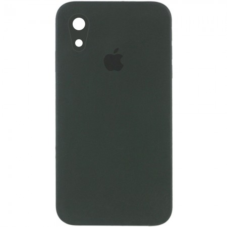 Чехол Silicone Case Square Full Camera Protective (AA) для Apple iPhone XR (6.1'') Зелёный (9740)