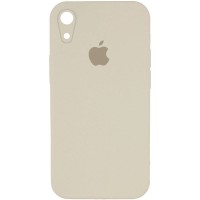 Чохол Silicone Case Square Full Camera Protective (AA) для Apple iPhone XR (6.1'') Білий (37379)