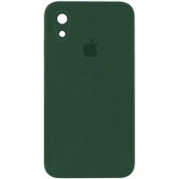 Чохол Silicone Case Square Full Camera Protective (AA) для Apple iPhone XR (6.1'') Зелений (35079)