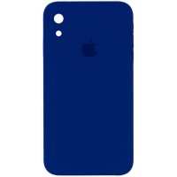 Чохол Silicone Case Square Full Camera Protective (AA) для Apple iPhone XR (6.1'') Синій (35081)
