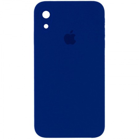 Чохол Silicone Case Square Full Camera Protective (AA) для Apple iPhone XR (6.1'') Синий (35081)