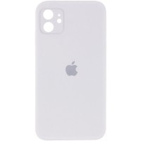 Чехол Silicone Case Square Full Camera Protective (AA) для Apple iPhone 11 (6.1'') Білий (17215)