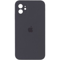 Чехол Silicone Case Square Full Camera Protective (AA) для Apple iPhone 11 (6.1'') Сірий (9778)