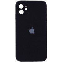 Чехол Silicone Case Square Full Camera Protective (AA) для Apple iPhone 11 (6.1'') Черный (17214)