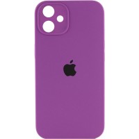 Чохол Silicone Case Square Full Camera Protective (AA) для Apple iPhone 11 (6.1'') Фіолетовий (35091)