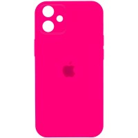 Чохол Silicone Case Square Full Camera Protective (AA) для Apple iPhone 11 (6.1'') Розовый (35089)