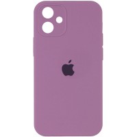 Чохол Silicone Case Square Full Camera Protective (AA) для Apple iPhone 11 (6.1'') Лиловый (36777)