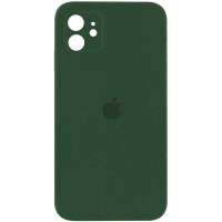 Чохол Silicone Case Square Full Camera Protective (AA) для Apple iPhone 11 (6.1'') Зелений (35087)