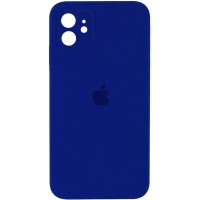 Чохол Silicone Case Square Full Camera Protective (AA) для Apple iPhone 11 (6.1'') Синій (35093)