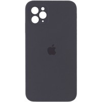 Чехол Silicone Case Square Full Camera Protective (AA) для Apple iPhone 11 Pro (5.8'') Сірий (9793)