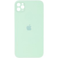 Чехол Silicone Case Square Full Camera Protective (AA) для Apple iPhone 11 Pro (5.8'') Бірюзовий (9805)