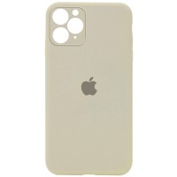 Чохол Silicone Case Square Full Camera Protective (AA) для Apple iPhone 11 Pro (5.8'') Білий (35096)