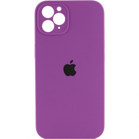 Чохол Silicone Case Square Full Camera Protective (AA) для Apple iPhone 11 Pro (5.8'') Фиолетовый (35098)