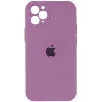 Чохол Silicone Case Square Full Camera Protective (AA) для Apple iPhone 11 Pro (5.8'') Ліловий (35095)