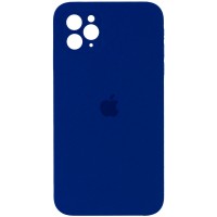 Чохол Silicone Case Square Full Camera Protective (AA) для Apple iPhone 11 Pro (5.8'') Синій (35100)
