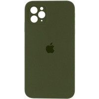 Чохол Silicone Case Square Full Camera Protective (AA) для Apple iPhone 11 Pro (5.8'') Зелений (41263)