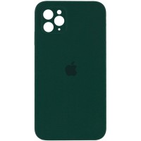 Чехол Silicone Case Square Full Camera Protective (AA) для Apple iPhone 11 Pro (5.8'') Зелёный (9800)