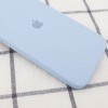 Чехол Silicone Case Square Full Camera Protective (AA) для Apple iPhone 11 Pro Max (6.5'') Блакитний (9822)