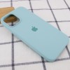 Чехол Silicone Case Square Full Camera Protective (AA) для Apple iPhone 11 Pro Max (6.5'') Бірюзовий (9827)