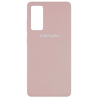 Чехол Silicone Cover Full Protective (AA) для Samsung Galaxy S20 FE Рожевий (9839)