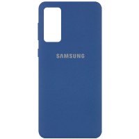 Чехол Silicone Cover Full Protective (AA) для Samsung Galaxy S20 FE Синій (18728)