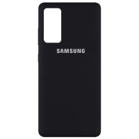 Чехол Silicone Cover Full Protective (AA) для Samsung Galaxy S20 FE Чорний (9835)