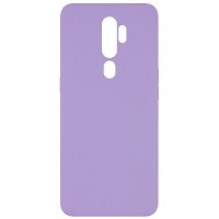 Чехол Silicone Cover Full without Logo (A) для Oppo A5 (2020) / Oppo A9 (2020) Сиреневый (9880)