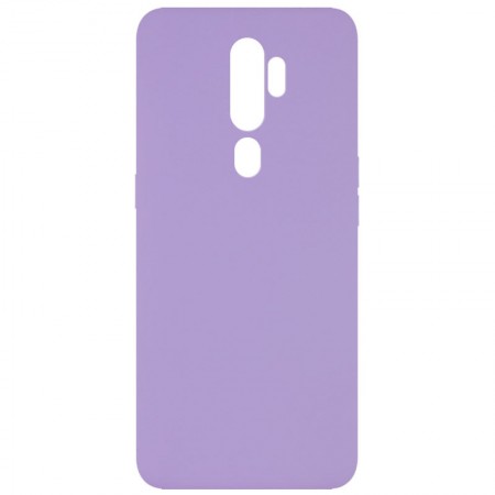 Чехол Silicone Cover Full without Logo (A) для Oppo A5 (2020) / Oppo A9 (2020) Бузковий (9880)