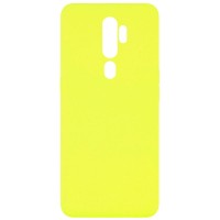 Чехол Silicone Cover Full without Logo (A) для Oppo A5 (2020) / Oppo A9 (2020) Жовтий (9874)