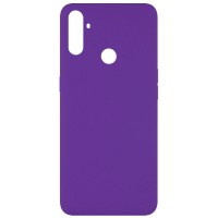 Чехол Silicone Cover Full without Logo (A) для Realme C3 Фиолетовый (9891)