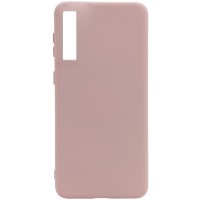 Чехол Silicone Cover Full without Logo (A) для Samsung A750 Galaxy A7 (2018) Розовый (15224)
