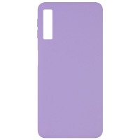 Чехол Silicone Cover Full without Logo (A) для Samsung A750 Galaxy A7 (2018) Сиреневый (15225)