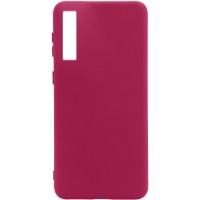 Чехол Silicone Cover Full without Logo (A) для Samsung A750 Galaxy A7 (2018) Красный (15228)