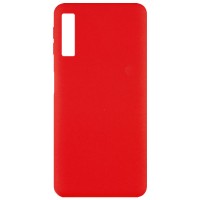Чехол Silicone Cover Full without Logo (A) для Samsung A750 Galaxy A7 (2018) Красный (15223)
