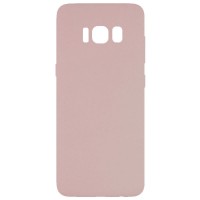 Чехол Silicone Cover Full without Logo (A) для Samsung G950 Galaxy S8 Розовый (15230)