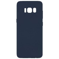 Чехол Silicone Cover Full without Logo (A) для Samsung G950 Galaxy S8 Синій (15231)
