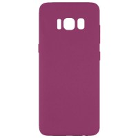 Чехол Silicone Cover Full without Logo (A) для Samsung G950 Galaxy S8 Красный (15235)